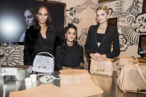 Image from left to right: Joan Smalls, Saira Hunjan, Lily Donaldson