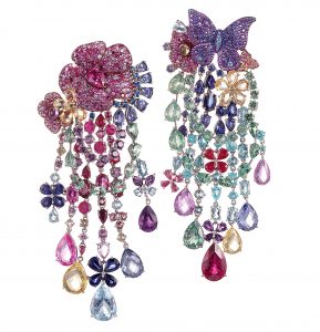 RIHANNA ÔÖÑ CHOPARD Haute Joaillerie collection earrings 1