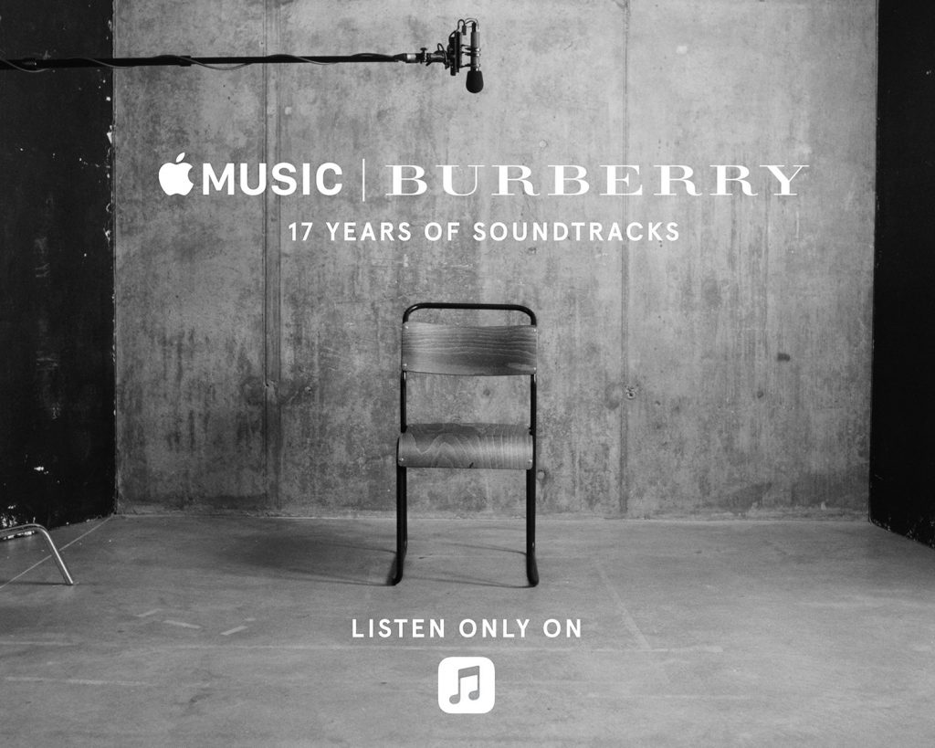 burberry soundtrack apple itunes