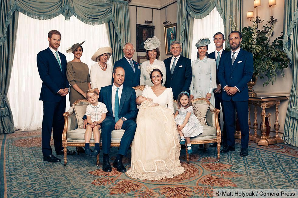 Prince Louis’s Official Christening Pictures Capture the Family &#39;Joy&#39; - A&E Magazine
