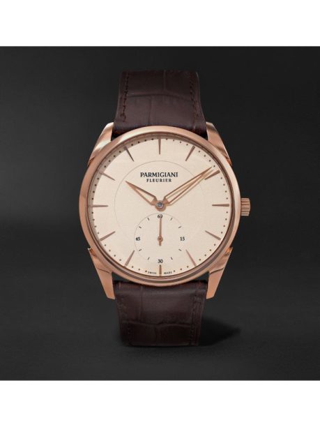 Parmigiani Fleurier_Tonda 1950 Automatic 39mm 18-Karat Rose Gold and Alligator Watch_1170998_mrp_in