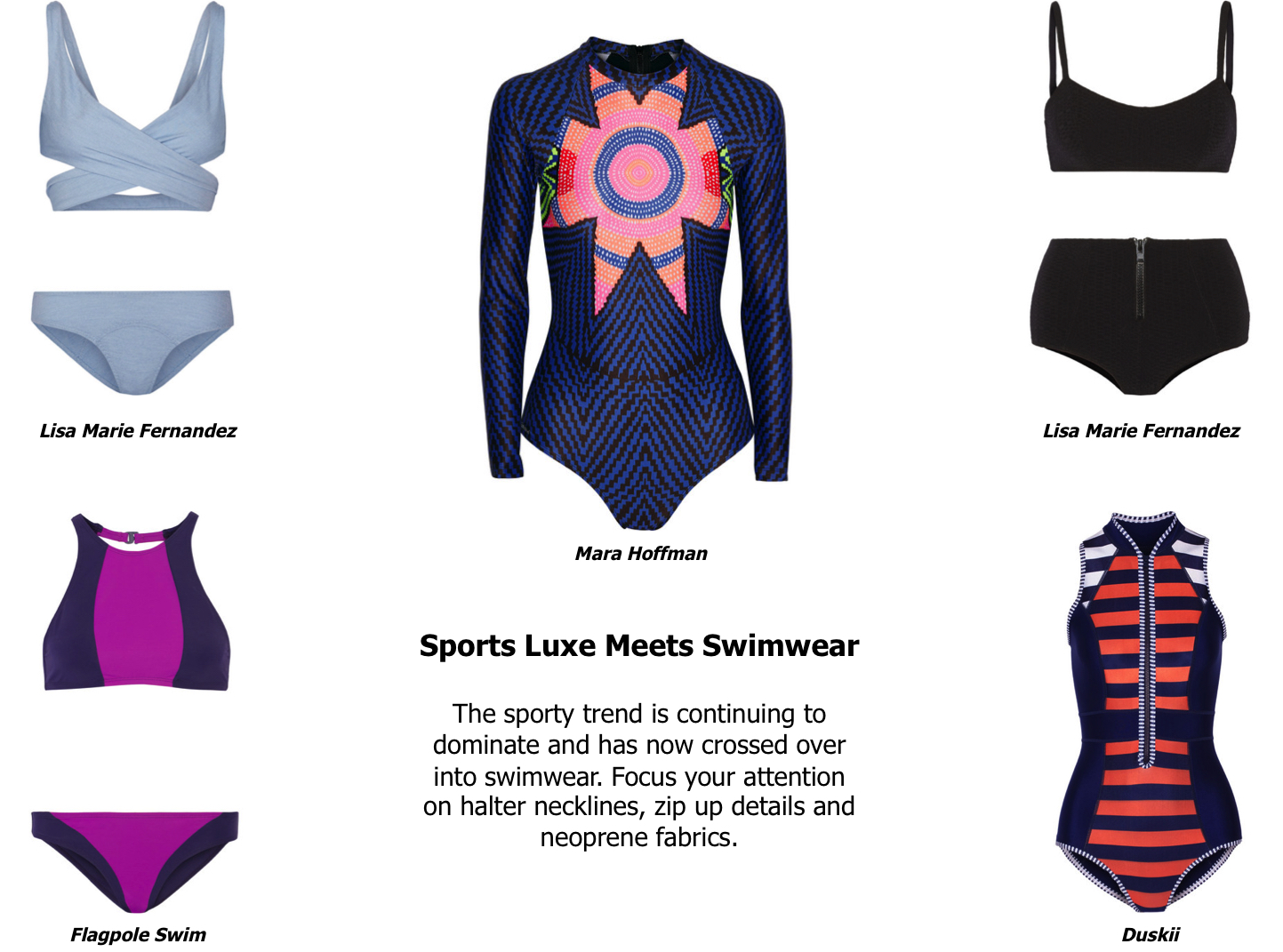 Sports Luxe Meets Swimwear - A&E Magazine