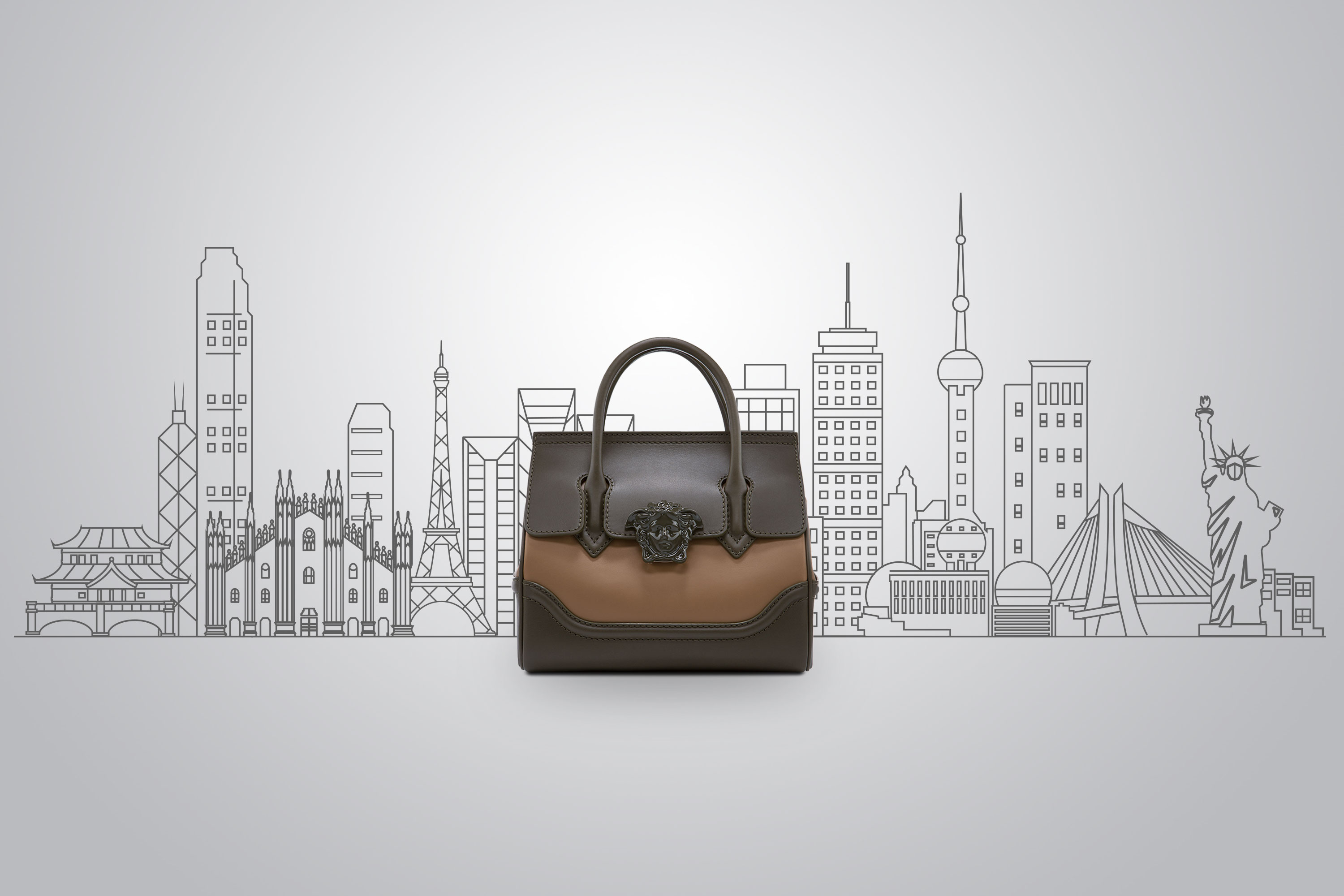 Versace celebrates seven global cities with special edition Palazzo  Empire bags