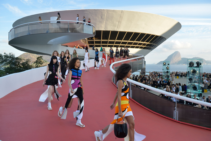 Louis Vuitton Stages a Sporty, Surreal Show in Rio for Resort 2017