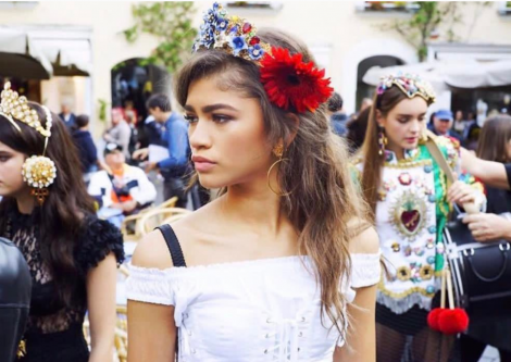6.Zendaya dolce gabbana jan 17