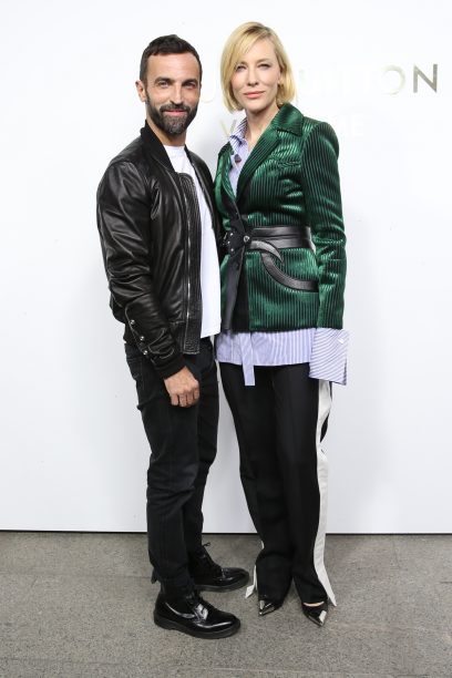 Nicolas Ghesquière and Cate Blanchett