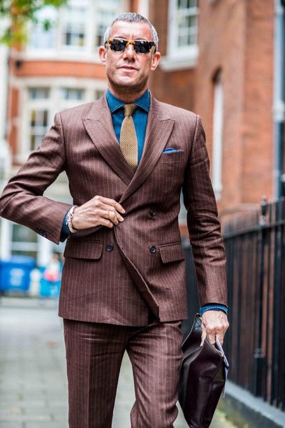 How To Wear A Pinstripe Suit - A&E Magazine