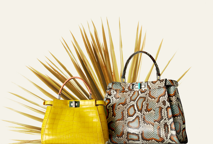 Closer Look At Fendi Exotic Leather Bags A E Magazine