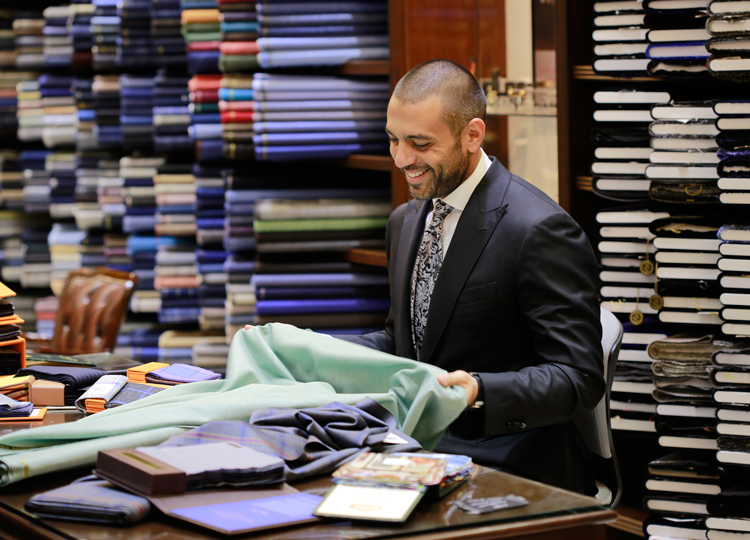 The Art Of Bespoke Tailoring With Amer Ejjeh - A&E Magazine