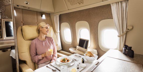 first class emirates Boeing 777