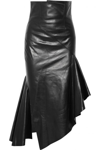 Winter Game Changers: Leather Skirts - A&E Magazine