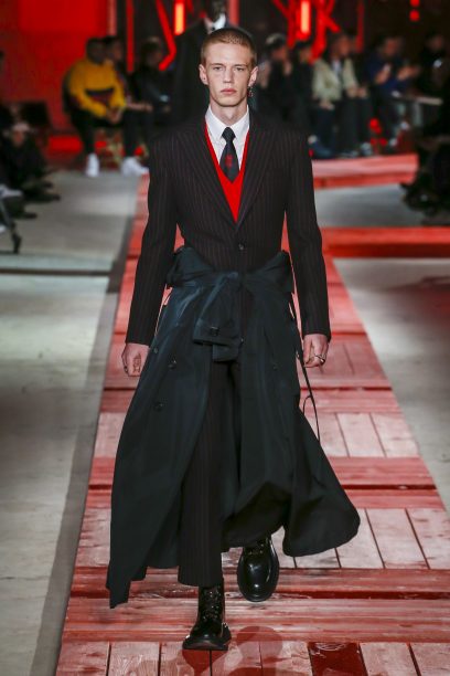 Alexander McQueen Menswear Fashion Show, Collection Fall Winter
