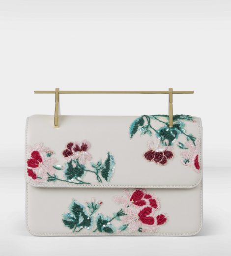 M002 PINK & MINT BOTANICAL EMBROIDERY 1