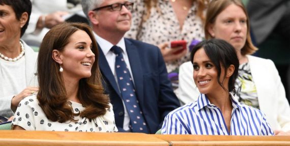 wimbledon 2018 kate middleton meghan markle