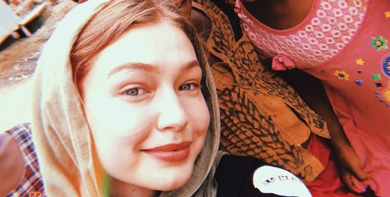 gigi hadid unicef