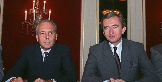 LVMH Alain Chevalier Bernard Arnault