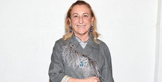 Miuccia Prada british fashion awards
