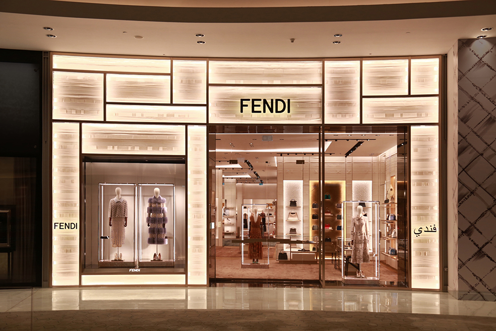 New Fendi Boutique In Dubai Mall Is A ‘Tribute To Strength And ...