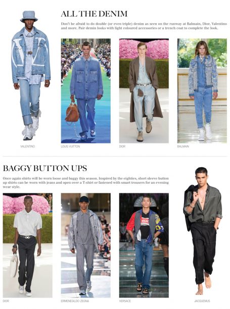 Top SS19 Menswear Trends We Can't Wait To Shop - A&E Magazine