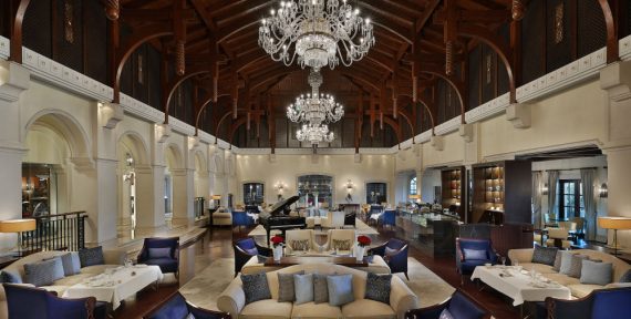 Afternoon tea at the The Ritz-Carlton Dubai