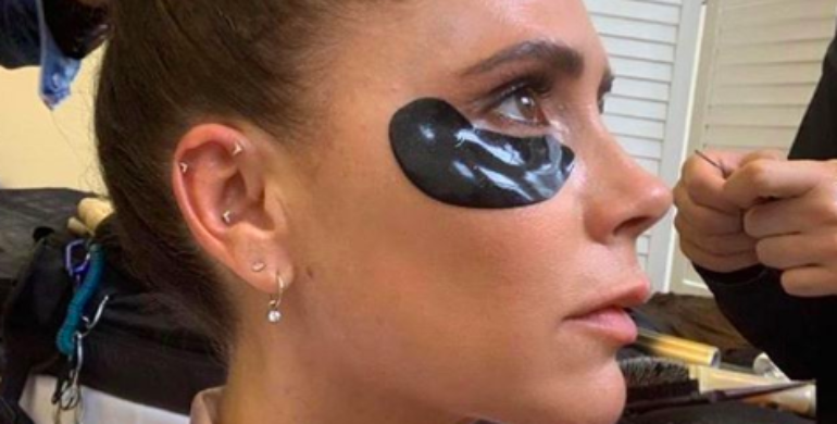 Victoria Beckham recently shared this snap on Instagram when teasing the launch of her upcoming beauty line