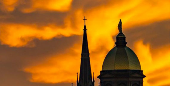 The Notre-Dame in Paris was in flames on April 15th, 2019