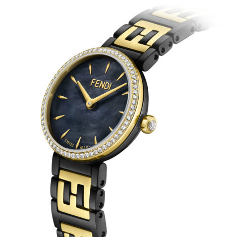 02_Fendi Timepieces_Forever Fendi watch_Diamonds Bezel & Dial