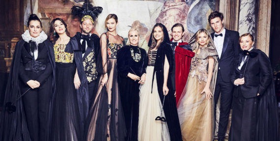 House of Dior took to the legendary Palazzo Labia to host the Tiepolo Ball
