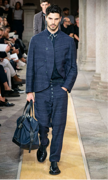 Milan Fashion Week Menswear SS20: Giorgio Armani Spring 2020 Collection