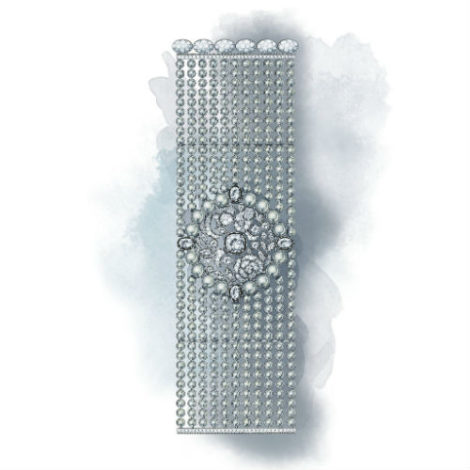 3 chanel BRODERIE BYZANTINE bracelet