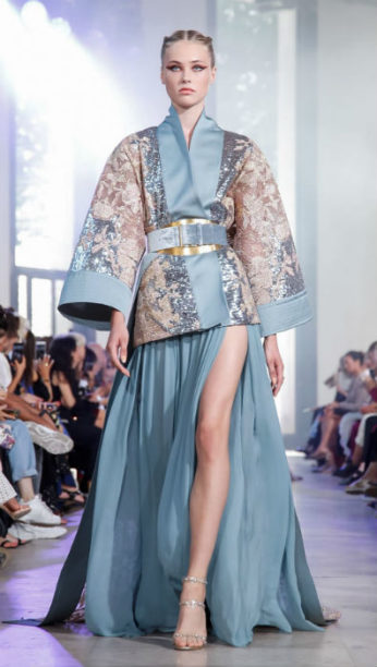 Elie Saab Draws on East Asian Style at Paris Couture Week AW19 - A&E ...