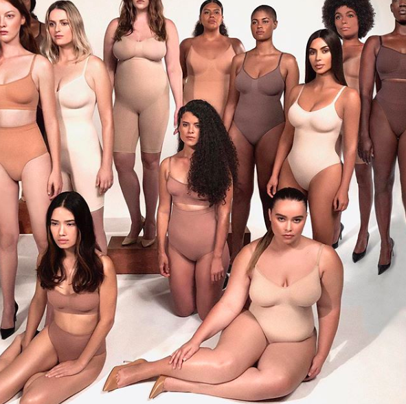 Fans Ruthlessly Mock Kim Kardashian's Skims Shapewear Brand for
