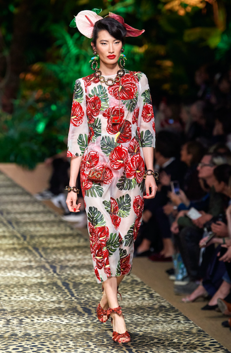 Inside Dolce & Gabbana's Jungle Themed Runway Show for Spring 2020 at ...