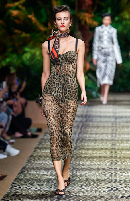 Inside Dolce & Gabbana's Jungle Themed Runway Show for Spring 2020