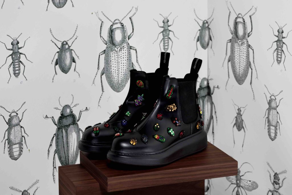 alexander mcqueen insect collection
