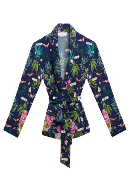Fleur Du Mal - SMOKING JACKET - CUT OUT