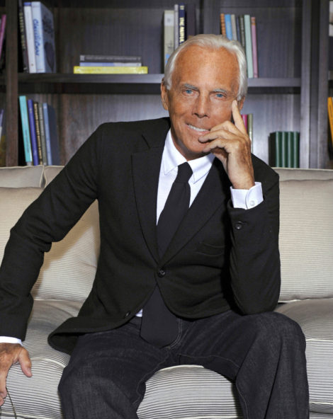 Giorgio Armani on Being a Proud Italian and Staying True to His Values