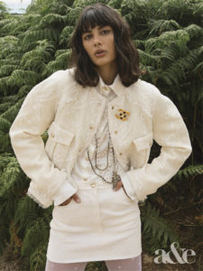 Miroslava Duma & her oversized Chanel brooch