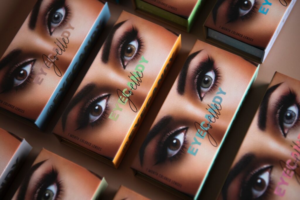 Joelle Mardinian Launches a New Range of Coloured Contact Lenses A&E