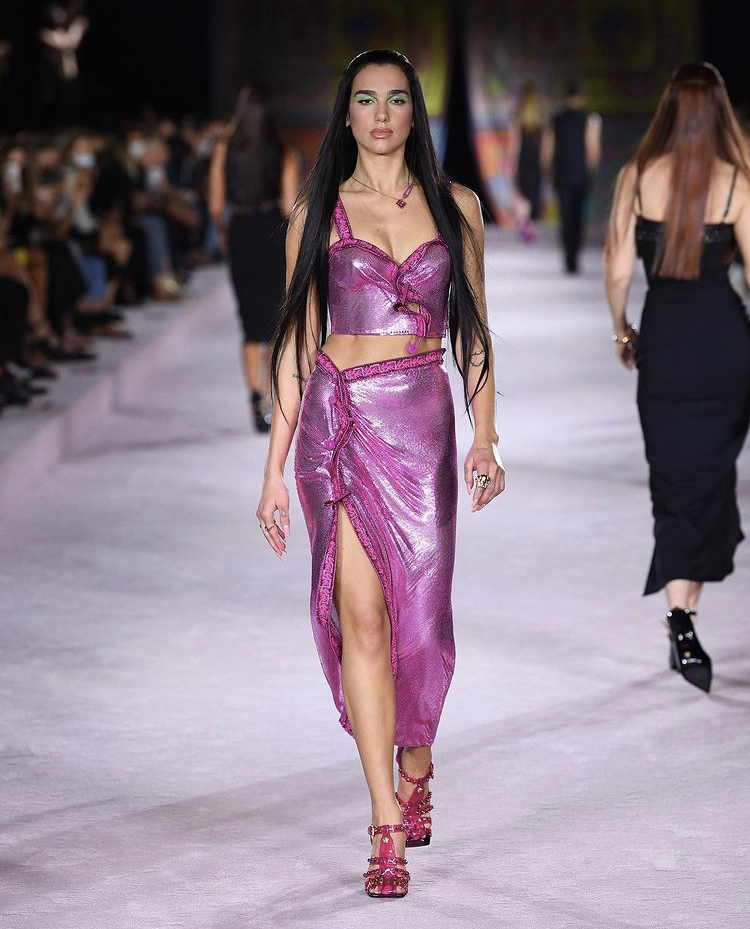 Photos from Versace Spring/Summer 2022 Runway Show at Milan Fashion Week