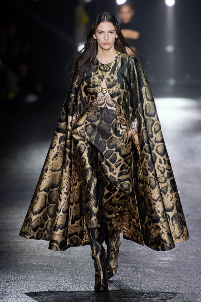 Roberto Cavalli Takes A Walk On The Wild Side For Milan Fashion Week