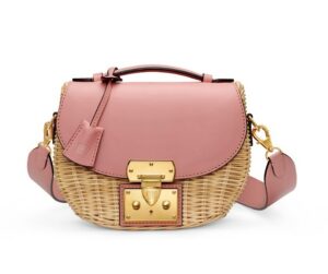 Delvaux Louise Hobo MM Allure - Pink Shoulder Bags, Handbags