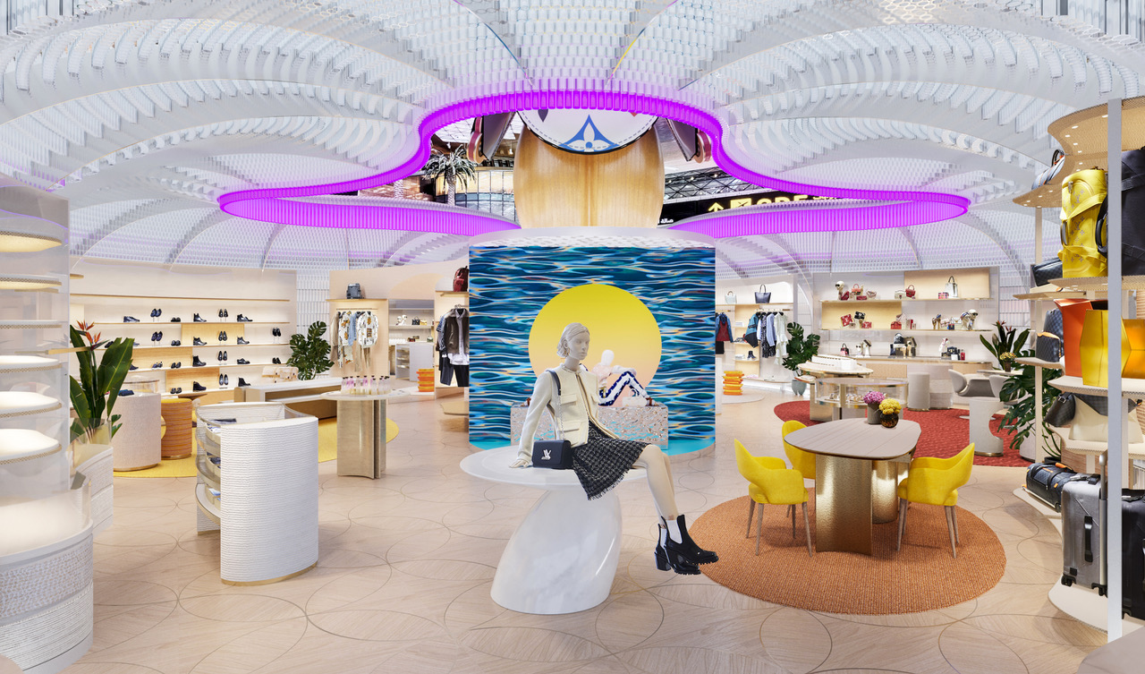 A Peek into Louis Vuitton's First-Ever Luxury Lounge at Doha's Hamad  International Airport - PEAKLIFE