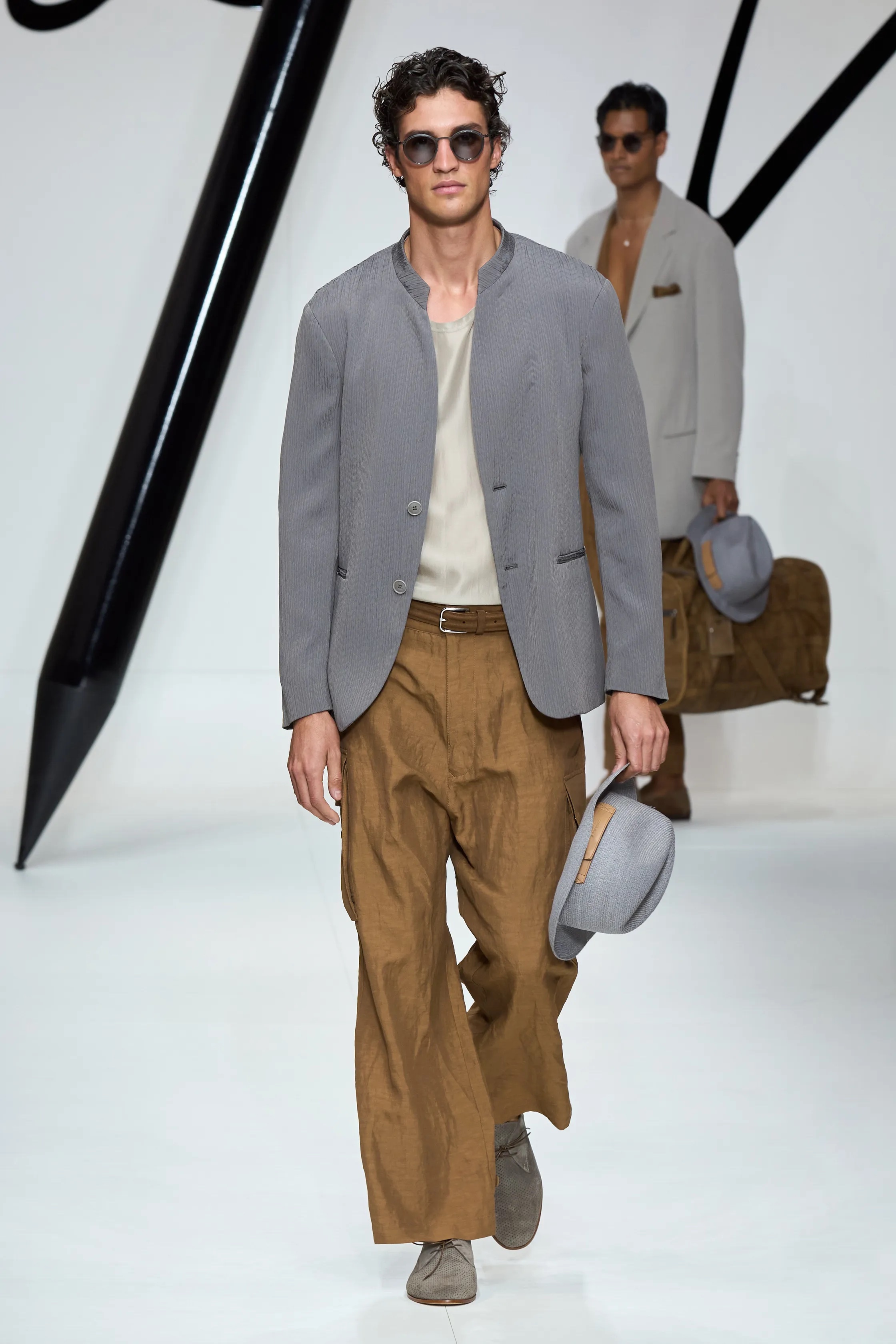 Giorgio Armani Brings Quiet Luxury With Its SS24 Menswear Collection ...