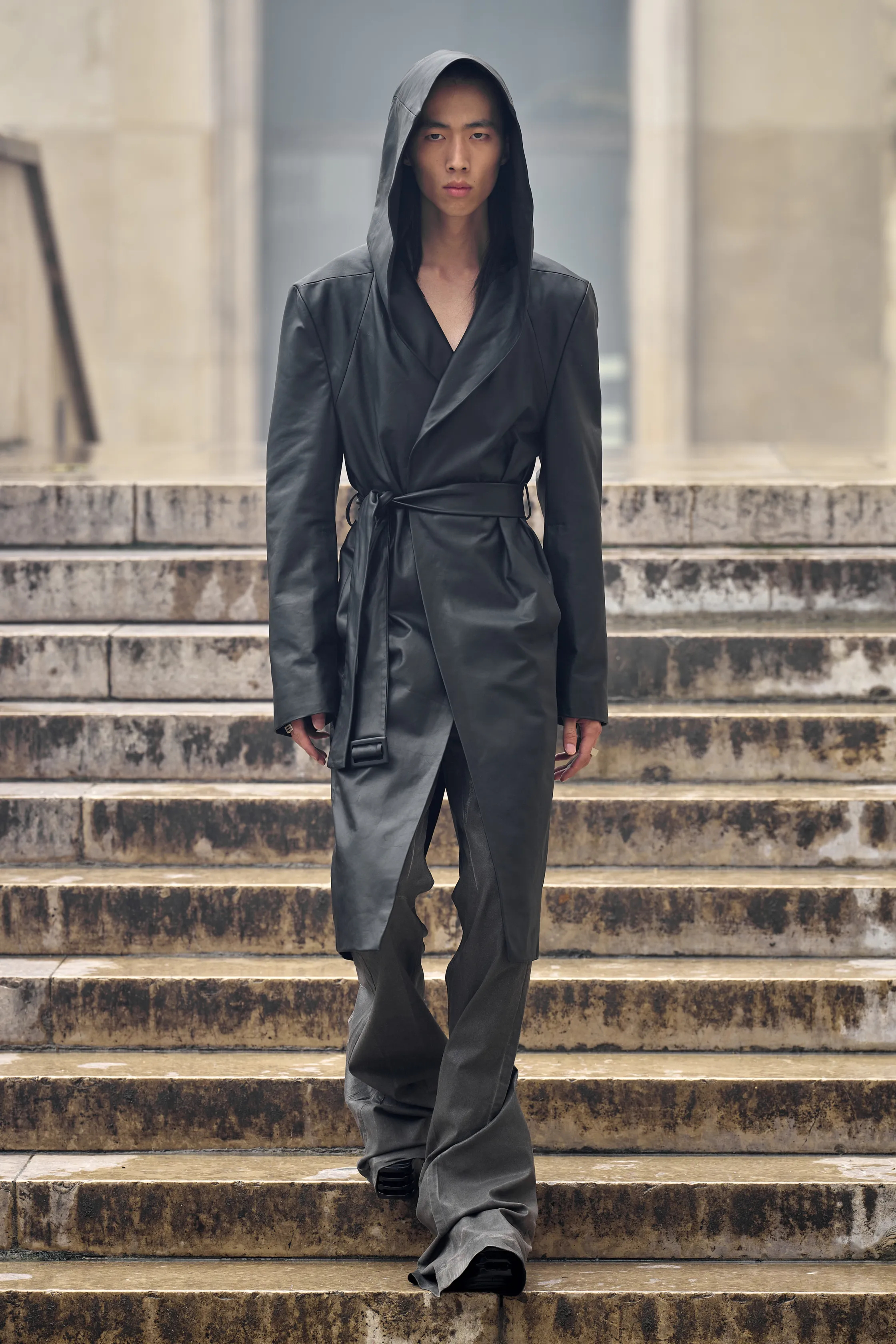 Rick Owens Is Back In Black At Paris Fashion Week SS24 - A&E Magazine