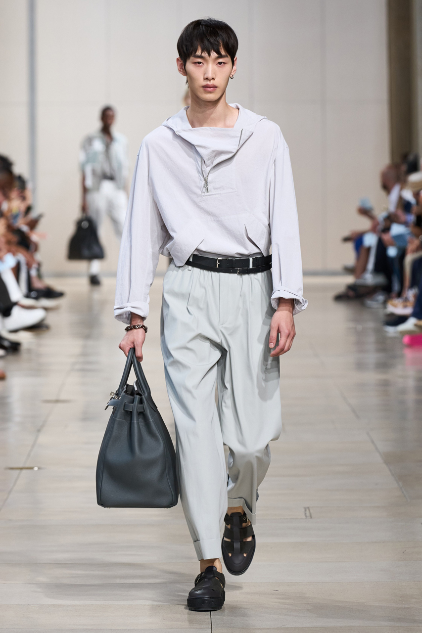 Hermes Blended Preppy Chic And Short Shorts For SS24 Menswear - A&E ...