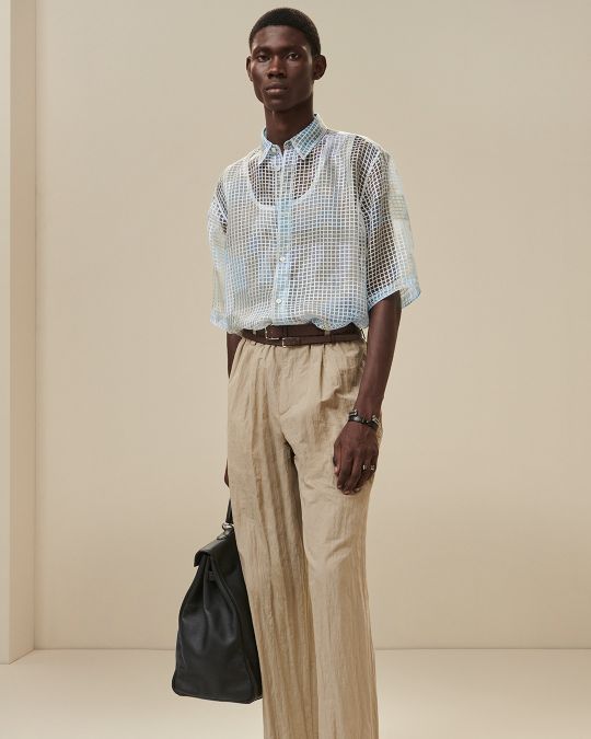 Here’s An Exclusive Look Backstage At The Hermes SS24 Menswear Show In ...
