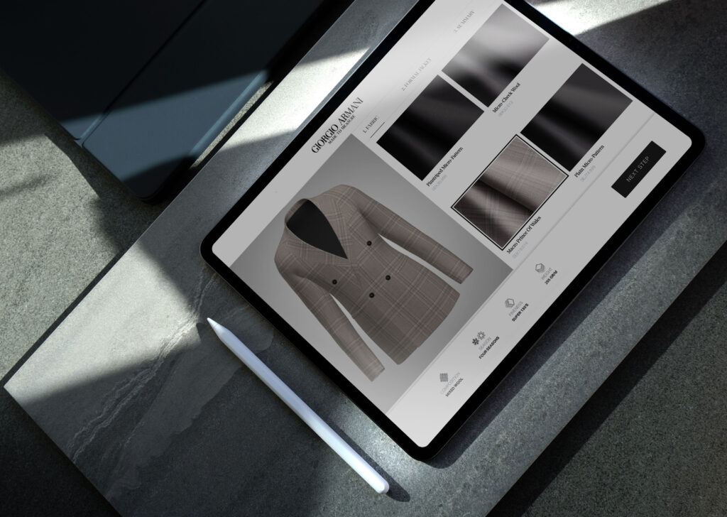 Giorgio Armani Unveils First-Of-Its-Kind Digital Customisation Service ...