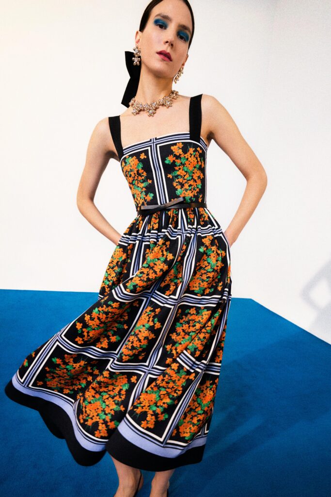 Carolina Herrera Presents a Whimsical Ode to 1950s Elegance for
